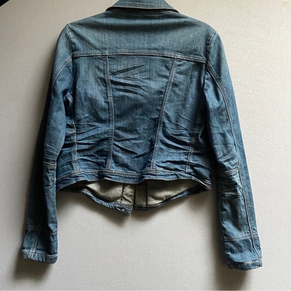Part Two Denim button jacket Sz 8 - Picture 2 of 8